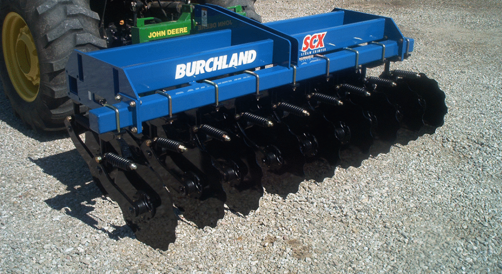 straw crimper skid steer equipment