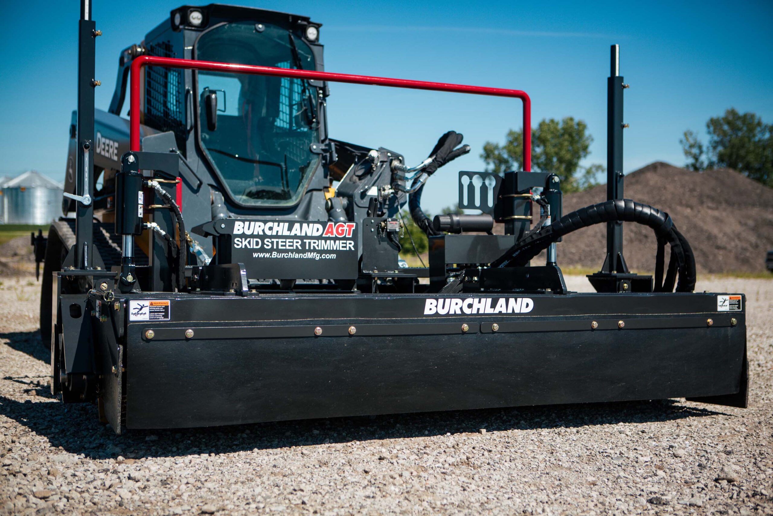 skid steer soil trimmer