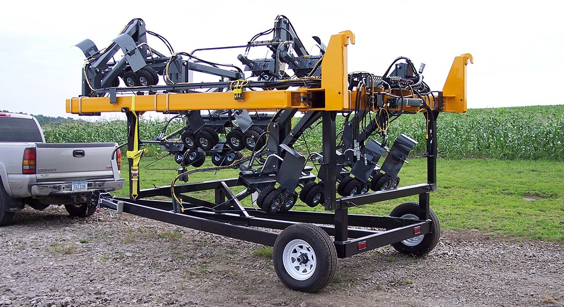 Corn Detasseling Head Trailer