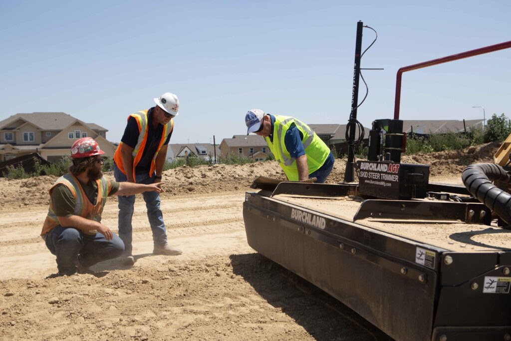 construction equipment contact