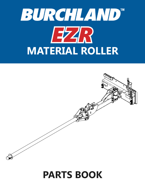 ezr material roller parts book