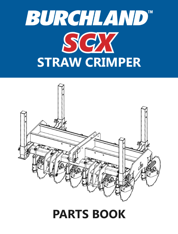 scx straw crimper parts book