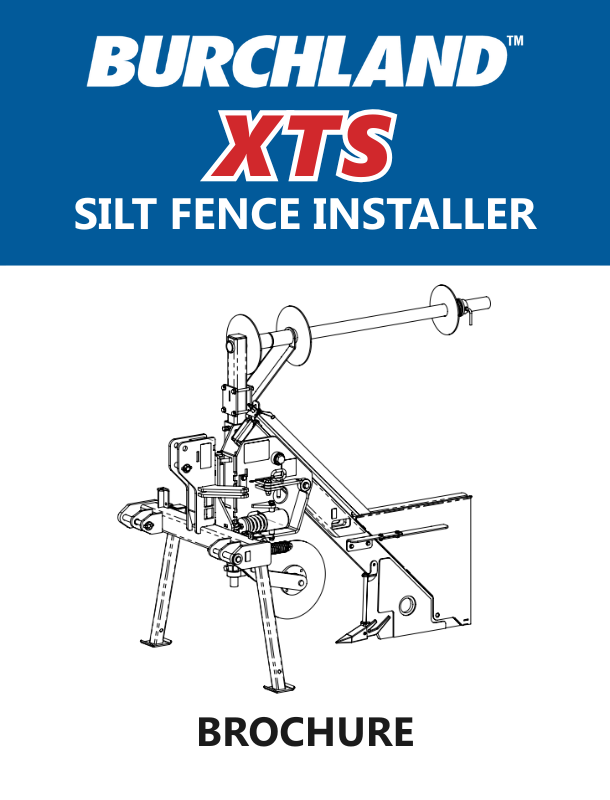 xts silt fence brochure